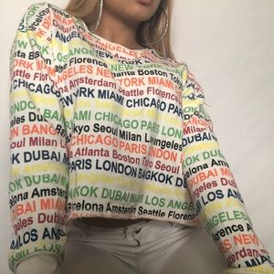 Rainbow Colored Diversity Countries Sweatshirt